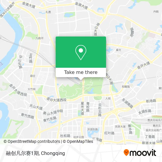 融创凡尔赛1期 map