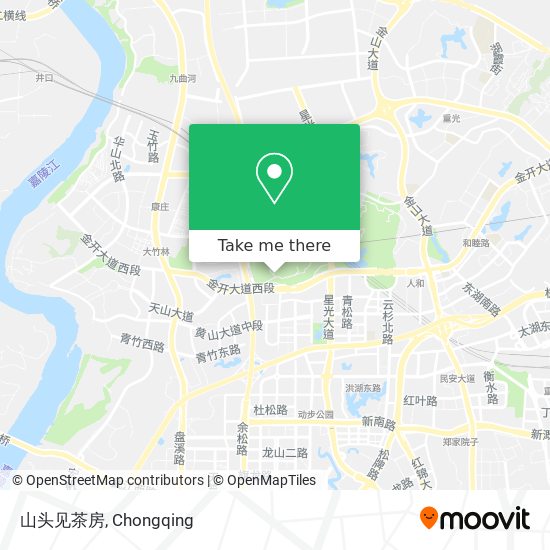 山头见茶房 map
