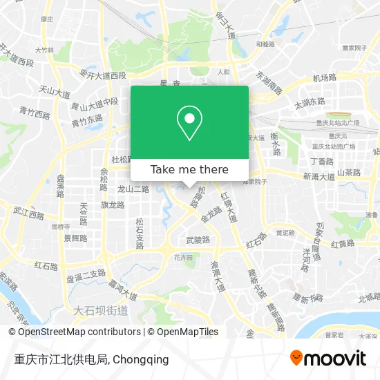 重庆市江北供电局 map