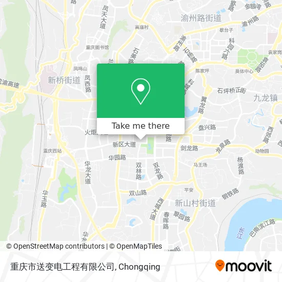 重庆市送变电工程有限公司 map