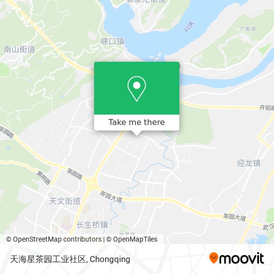 天海星茶园工业社区 map