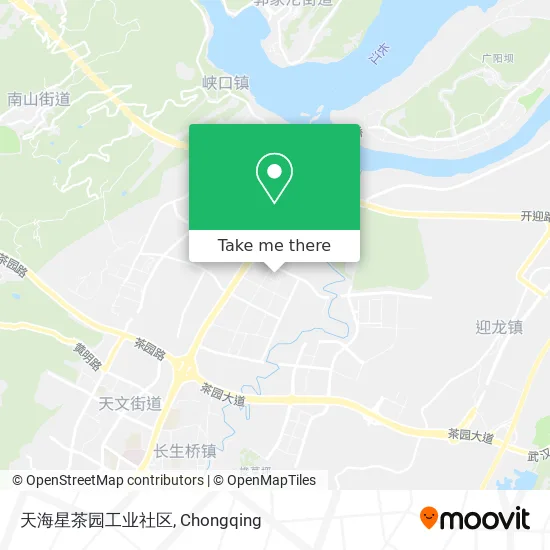 天海星茶园工业社区 map