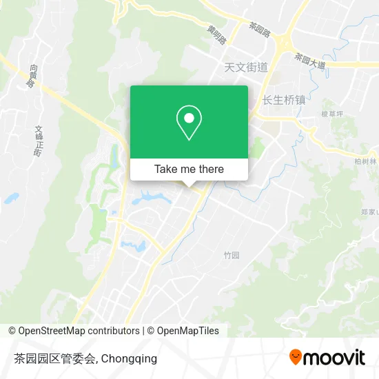 茶园园区管委会 map