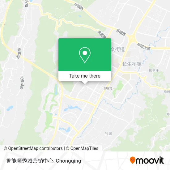 鲁能领秀城营销中心 map