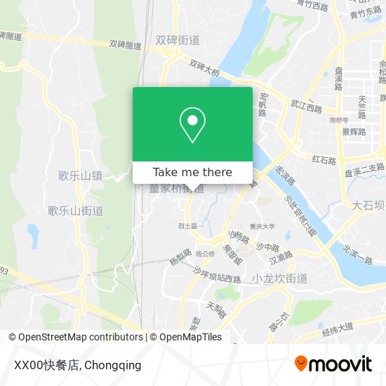 XX00快餐店 map
