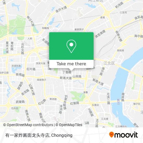 有一家炸酱面龙头寺店 map