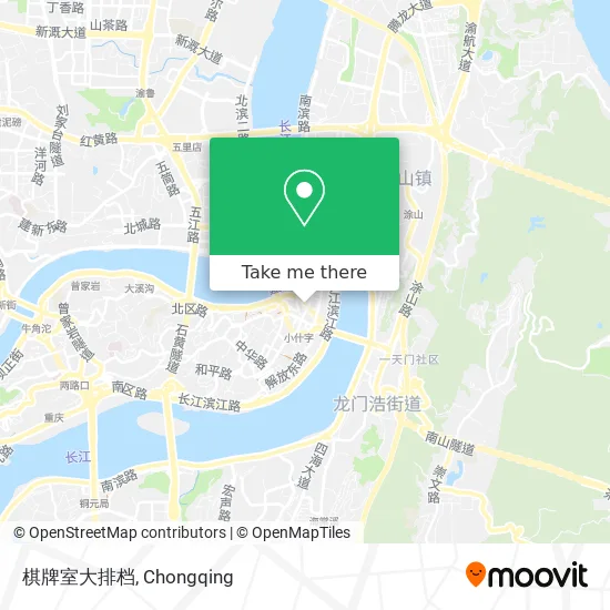 棋牌室大排档 map