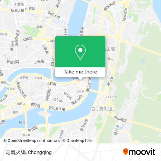 老魏火锅 map
