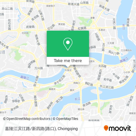 嘉陵江滨江路/新四路(路口) map