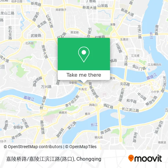 嘉陵桥路/嘉陵江滨江路(路口) map