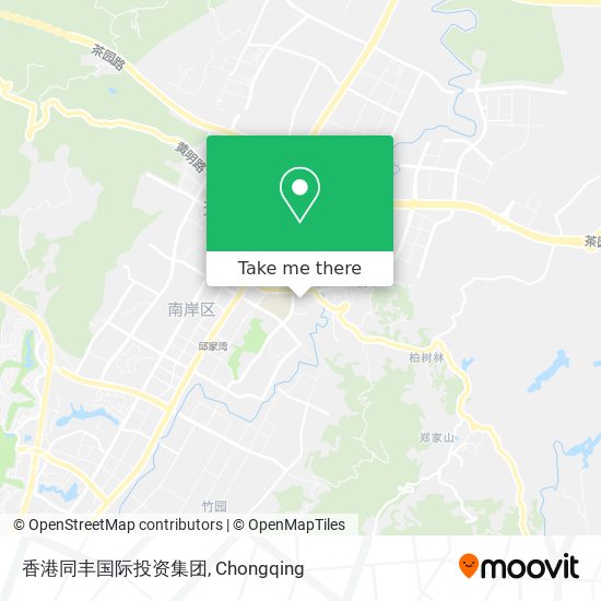 香港同丰国际投资集团 map