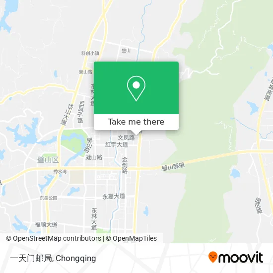 一天门邮局 map