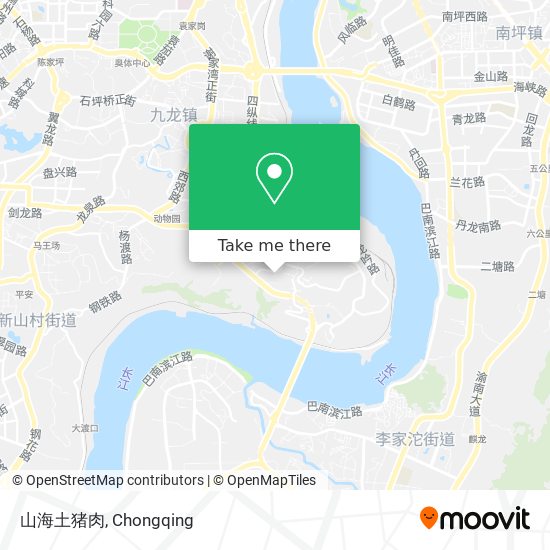 山海土猪肉 map