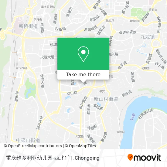 重庆维多利亚幼儿园-西北1门 map