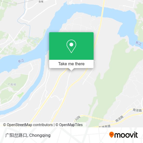广阳岔路口 map