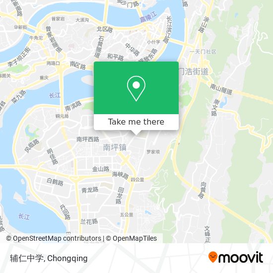辅仁中学 map