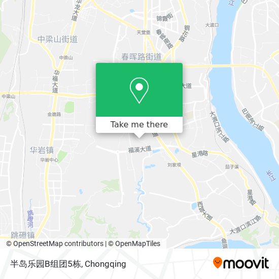 半岛乐园B组团5栋 map