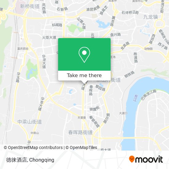 德徕酒店 map