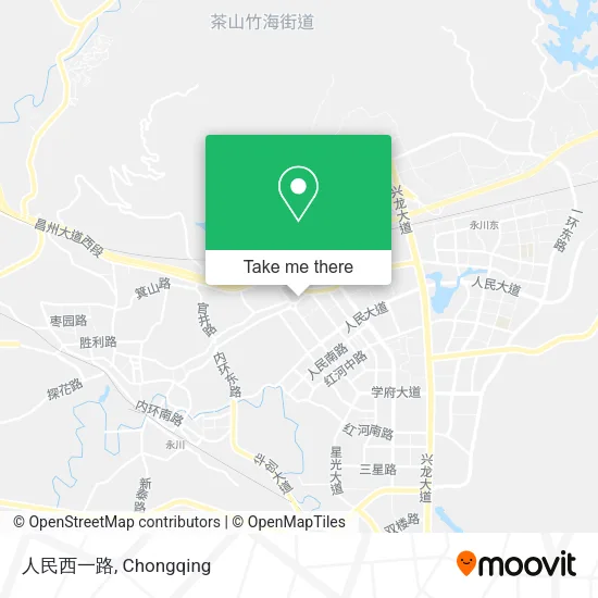 人民西一路 map