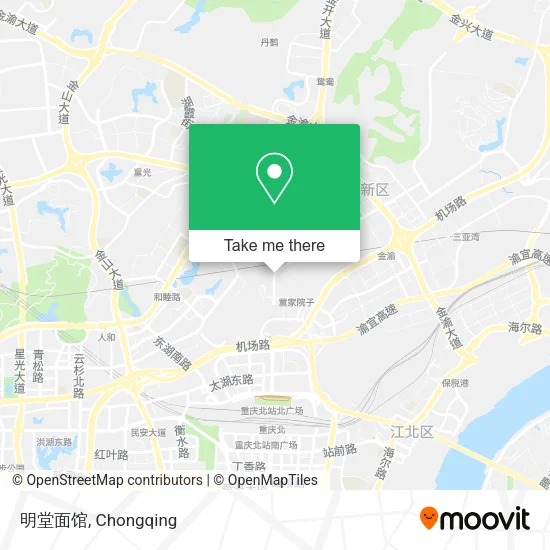 明堂面馆 map