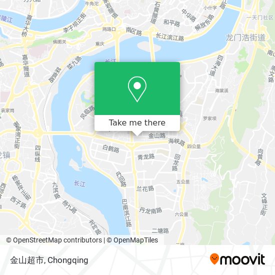 金山超市 map