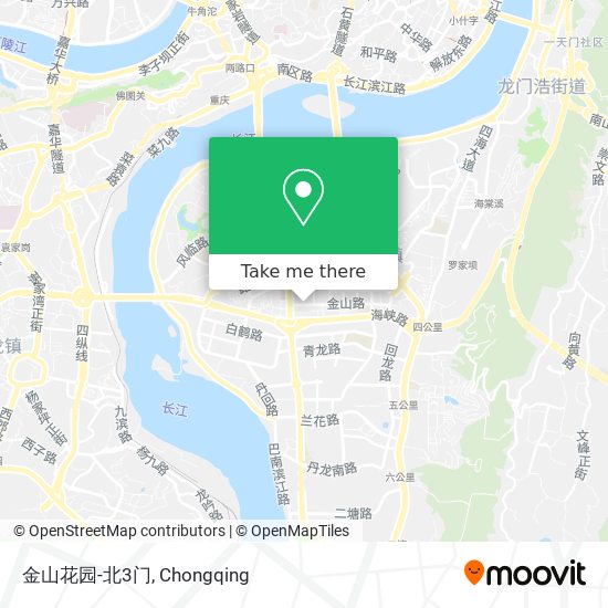 金山花园-北3门 map