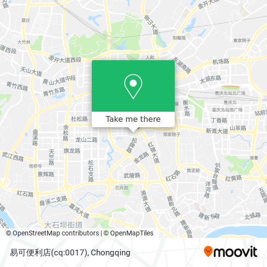 易可便利店(cq:0017) map