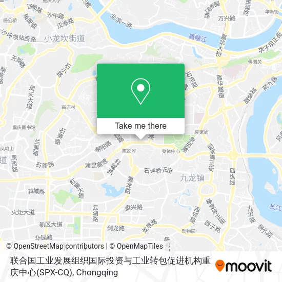 联合国工业发展组织国际投资与工业转包促进机构重庆中心(SPX-CQ) map