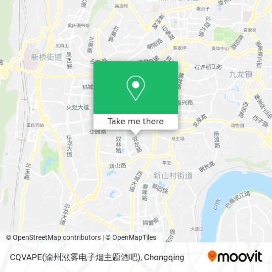CQVAPE(渝州涨雾电子烟主题酒吧) map