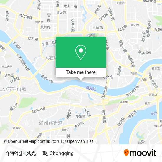 华宇北国风光-一期 map