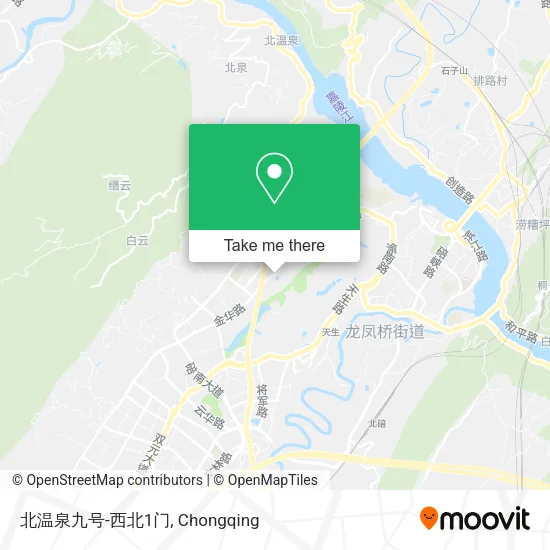 北温泉九号-西北1门 map