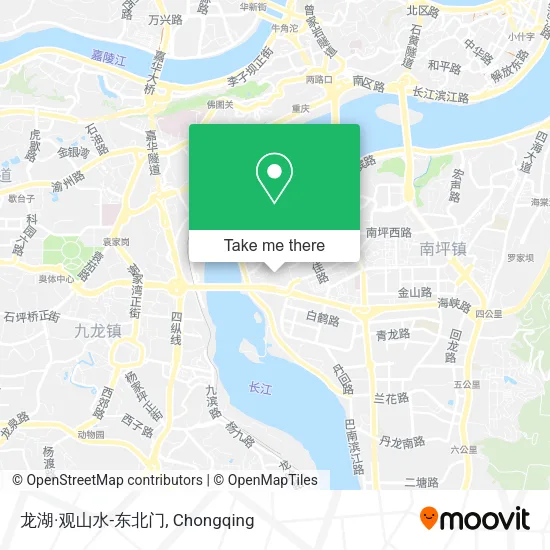 龙湖·观山水-东北门 map