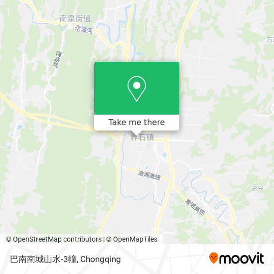 巴南南城山水-3幢 map