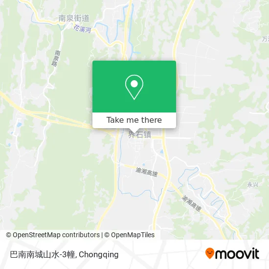 巴南南城山水-3幢 map