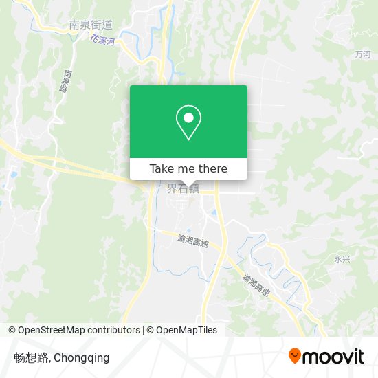 畅想路 map