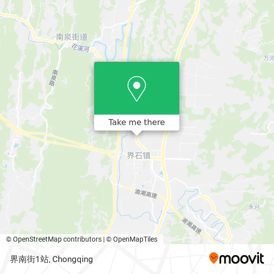 界南街1站 map