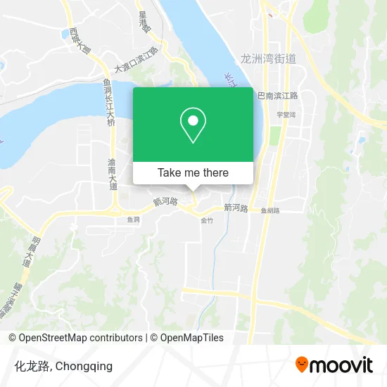 化龙路 map
