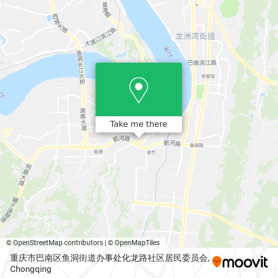 重庆市巴南区鱼洞街道办事处化龙路社区居民委员会 map