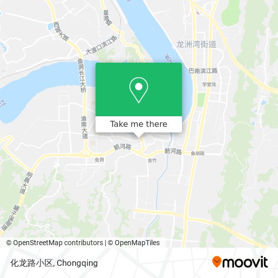 化龙路小区 map