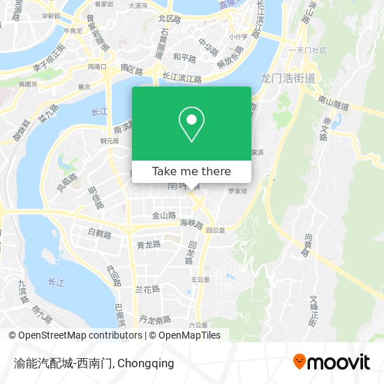渝能汽配城-西南门 map
