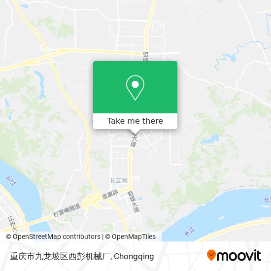 重庆市九龙坡区西彭机械厂 map
