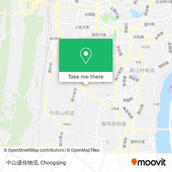 中山盛俭物流 map