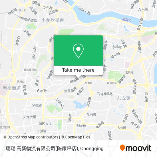 聪聪·高新物流有限公司(陈家坪店) map