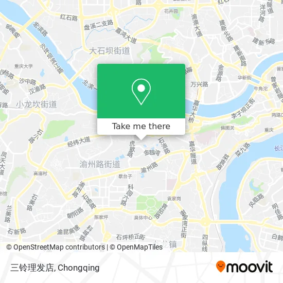 三铃理发店 map