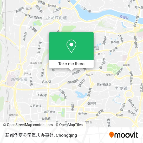 新都华夏公司重庆办事处 map