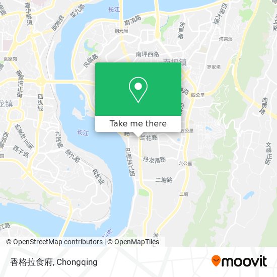 香格拉食府 map
