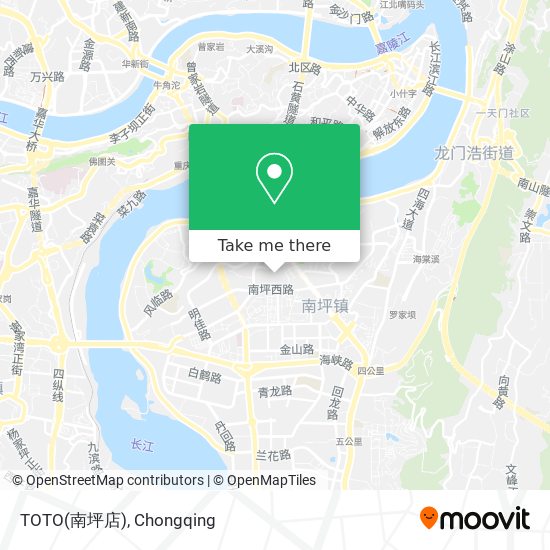 TOTO(南坪店) map