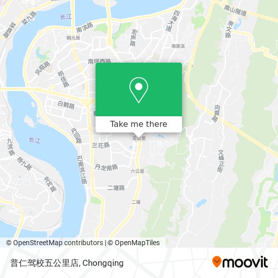 普仁驾校五公里店 map