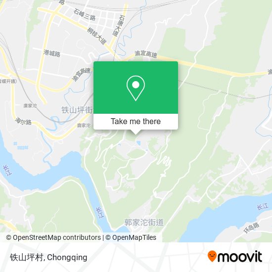 铁山坪村 map