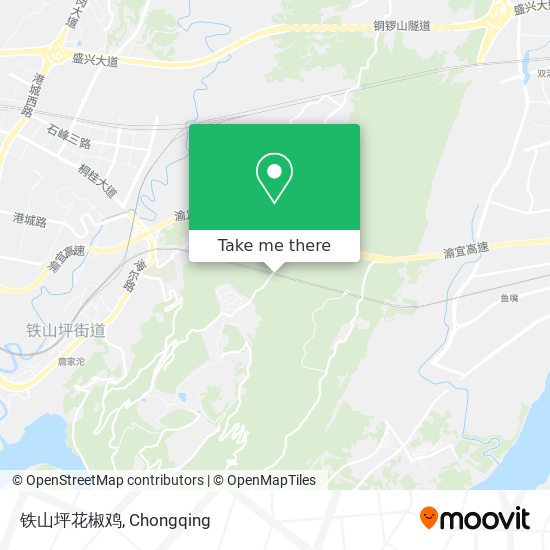 铁山坪花椒鸡 map